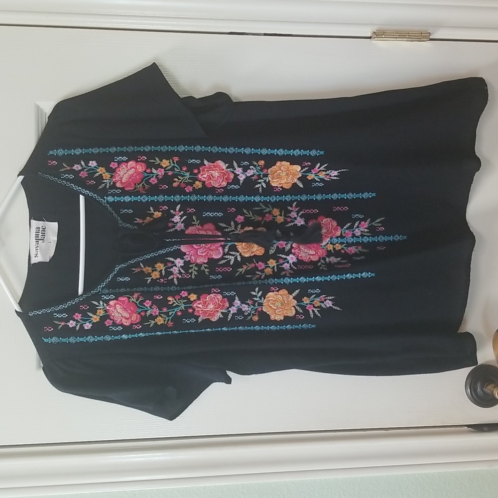 Embroidered Top